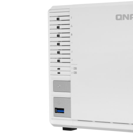 Сетевое хранилище без дисков SMB QNAP TS-1273AU-RP-8G NAS 12 HDD trays, 2x 2.5 GbE, rackmount, 2 PSU. 4-core AMD V1500B2,2 GHz, RAM 8 Gb (8 Gb UDIMM DDR4 (1 x 8 Gb) up to 32 Gb (2 x 16 Gb)). W/o rail kit RAIL-B02