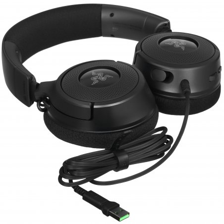Гарнитура Razer Kraken V4 X чёрный, проводная, подсветка