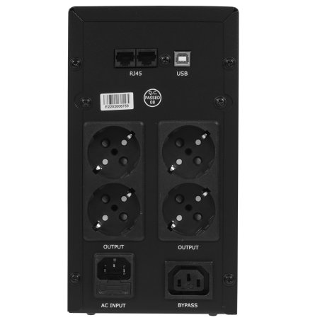 Источник бесперебойного питания Crown CMU-SP2000EURO/2000 ВА/1200 Вт/1 х IEC 320 C13 (компьютерная), 4 х CEE 7 (евророзетка)