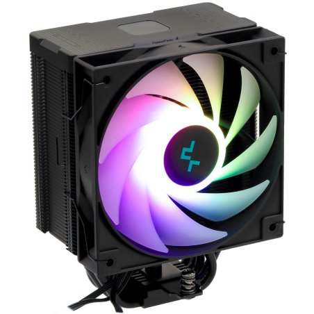 Кулер для процессора DEEPCOOL AG500 BK ARGb V2 черный 120мм алюминий+медь 1900rpm 29.4db 40pin 240W 160мм