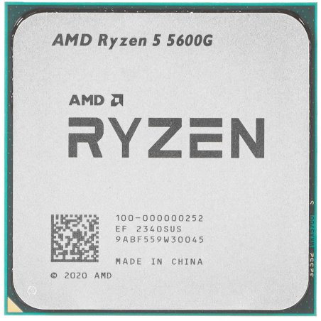 Процессор AMD Ryzen 5 5600G Soc-AM4 3.9GHz (4.4GHz-turbo) OEM