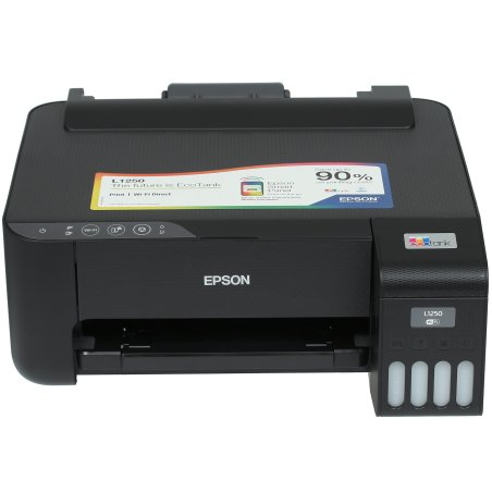 Принтер струйный EPSON L1250 (C11CJ71405/C11CJ71403/C11CJ71402), A4, цветной, печ. 10 стр/мин. (ч/б) 5 стр/мин. (цвет), 5760x1440 dpi, USB, Wi-Fi