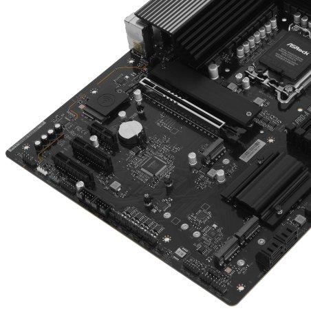 Материнская плата ASRock Z890 PRO-A WIFI, LGA 1851, Intel Z890, 4xDDR5, 4xSATA, 4xM.2, 1xPCIe 5.0 x16, 2xPCIe 4.0 x4, 1xPCIe 4.0 x1, 1xHDMI, 1xDP, 1xThunderbolt 4, 1x2.5Gb LAN, 4xUSB-A 3.2 Gen 1, 2xUSB-A 3.2 Gen 2, 1xUSB-C 3.2 Gen 2, 2xUSB-C Thunderbolt 4