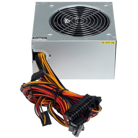 Блок питания Chieftec iARENA 550W, 550Вт, 120мм, немодульный, серый