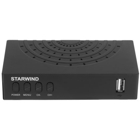 Ресивер DVB-T2 Starwind CT-220 черный