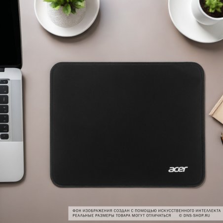 Коврик для мыши Acer OMP210 Мини 250x200x3мм черный