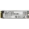 Накопитель SSD 512Gb PCIe Gen3x4 NVMe 1.3 M2 2280 QUMO Novation TLC 3D (Q3DT-512GSMSY-NM2) R/W 2100/1650 MB/s (SM2263XT) 4K-64 r/w 175/240К IOPS