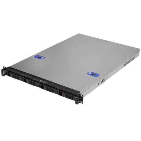 Серверный корпус ExeGate Pro 1U660-HS04 (RM 19", высота 1U, глубина 660, без БП, 4xHotSwap, USB)