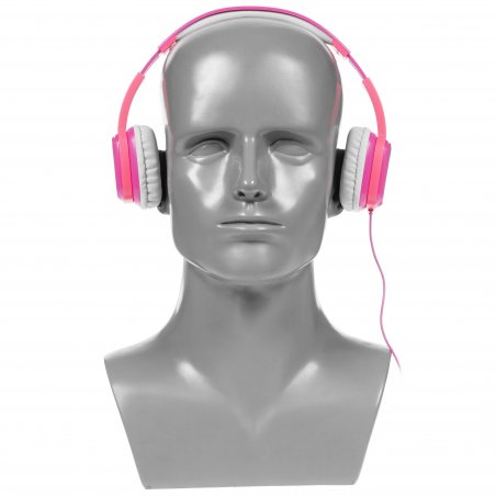 Проводные наушники Harper KIDS HN-302 оранжевый/синий, накладные, проводной