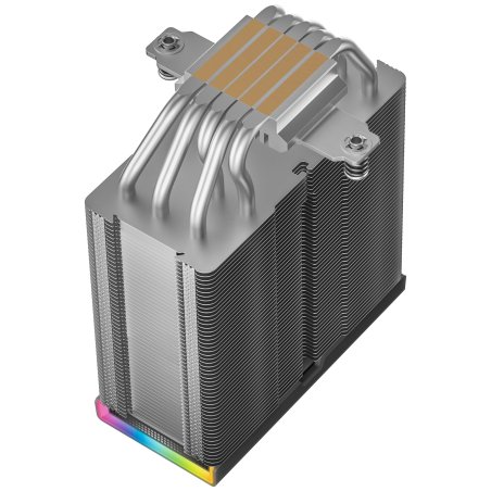 Кулер для процессора DEEPCOOL AK500S DIGITAL SE LGA20XX/1700/1200/115X/AM5/AM4 (12шт/кор, TDP 240W, PWM, Fan 120мм, 5 тепл. трубок, Copper Base, черный) RET (R-AK500S-BKADMN-GJD)