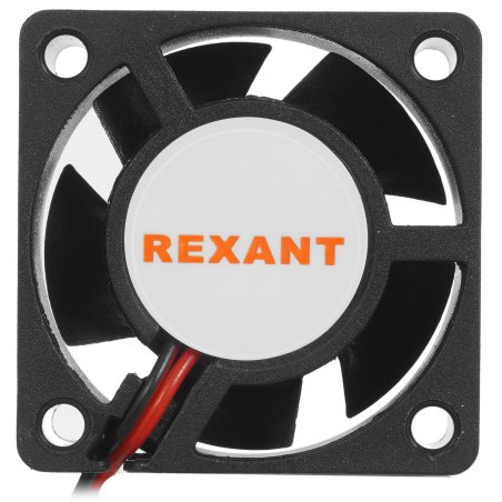 Вентилятор для корпуса Rexant RХ 4020MS 12VDC черный, 40 мм, 6900 об/мин, 28 дБ, 2 pin