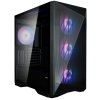 Компьютерный корпус ZALMAN MidTower P60 black (ATX, без БП, 2xUSB 3.0+USB Type C, 5x120мм ARGb) (Zalman P60 Black)