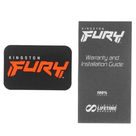 Оперативная память Kingston Fury Beast, DDR4, 16Gb (1x16Gb), 3200MHz, CL16, DIMM, радиатор, RGb, черный