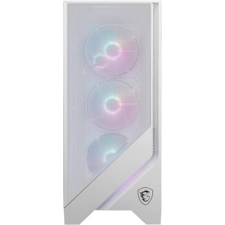 Компьютерный корпус MSI MAG Forge 320R Airflow белый без БП ATX 4x120мм 2xUSB 3.0 audio bott PSU