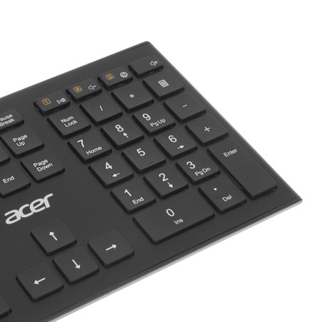 Клавиатура беспроводная Acer OKR010, USB, Радиоканал, черный