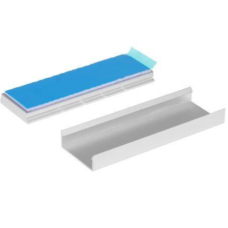 Радиатор Arctic Cooling Радиатор SSD ARCTIC M2 Pro ACOTH00002A серебристый алюминий