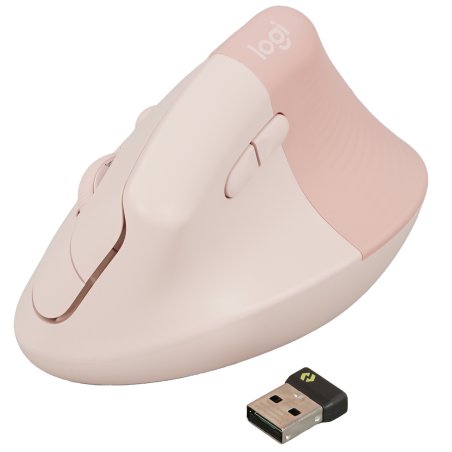 Мышь беспроводная Logitech Lift графитовый, 4000 dpi, радиоканал, Bluetooth, USB, кнопки - 6