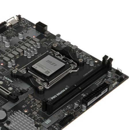 Материнская плата MSI PRO H610M-G DDR4, LGA 1700, Intel H610, 2xDDR4, 4xSATA, 1xM.2, 1xPCIe 4.0 x16, 1xPCIe 3.0 x1, 1xHDMI, 1xDP, 1xVGA, 1xRJ45 1Gb, 2xUSB-A 3.2 Gen 1, 4xUSB-A 2.0, 3x3.5мм, 7.1, mATX