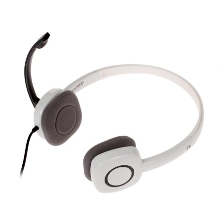 Наушники с микрофоном Logitech H150 белый накладные оголовье (981-000350)