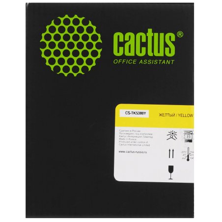 Картридж лазерный Cactus CS-TK5380Y (TK-5380Y) желтый (10000 стр.) для Kyocera ECOSYS PA4000cx/MA4000cifx