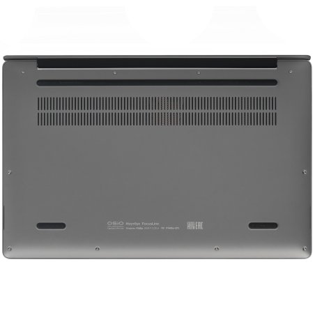 Ноутбук OSIO FocusLine F150i-020 15.6", 2023, IPS, Intel Core i5 1235U 1.3ГГц, 10-ядерный, 16Gb DDR4, 512Gb SSD, Intel Iris Xe graphics, без операционной системы, серый