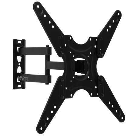 Кронштейн Arm media LCD-405 черный, Кр. стал. наст. для TV 26"-60", max 40 кг, 4 ст св., нак. +5°-10°, пов. ±90°, от ст. 82-362 мм, max VESA 400x400 мм.