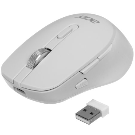 Мышь беспроводная Acer OMR310 черный, 1600 dpi, радиоканал, Bluetooth, USB, кнопки - 7