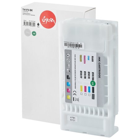 Картридж струйный Sakura C13T41F540 (T41F5 BK) для Epson, черный, 350 мл.