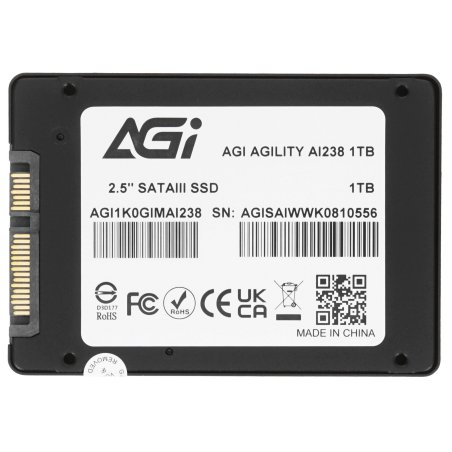 Накопитель SSD AGi SATA-III 512Gb AGI500GIMAI238-CB AI238 2.5"