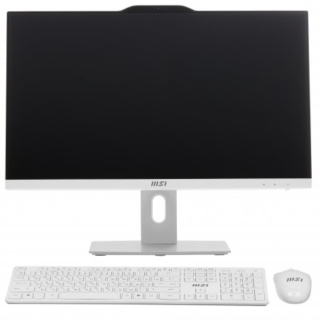 Моноблок MSI Pro AP242P 14M-676XRU 23.8" Full HD i3 14100 (3.5) 16Gb SSD512Gb UHDG 730 без ОС GbitEth WiFi BT 120W клавиатура мышь Cam белый 1920x1080 (9S6-AE0622-1061)