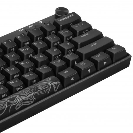 Клавиатура беспроводная GMNG GG-KB500XW (1910516), USB, Bluetooth/Радиоканал, черный