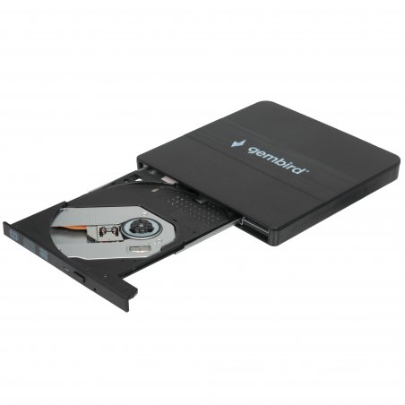 Оптический привод внешний CD/DVD привод USB 3.0 Gembird DVD-USB-03C пластик, черный