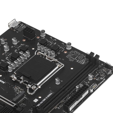 Материнская плата MSI PRO H610M-S DDR4, LGA 1700, Intel H610, 2xDDR4, 2xSATA, 1xM.2, 1xPCIe 4.0 x16, 1xPCIe 3.0 x1, 1xHDMI, 1x1Gb LAN, 4xUSB 2.0, 2xUSB 3.2 Gen 1, 3x3.5 мм, 7.1, Micro-ATX