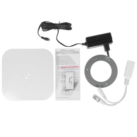 Точка доступа Mikrotik cAP ac (RBcAPGi-5acD2nD), 2.4/5ГГц, 802.11ac, 2х10/100/1000