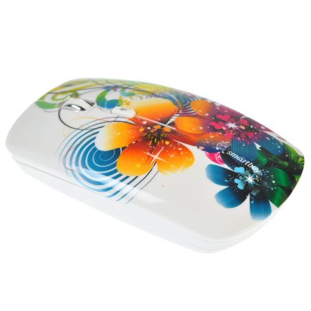 Мышь беспроводная Smartbuy 327AG принт Цветы SBM-327AG-FL-FC