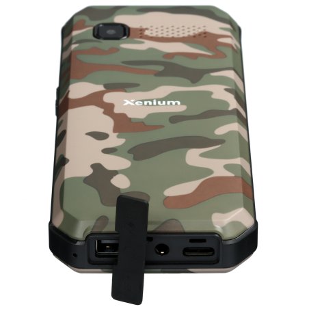 Мобильный телефон Xenium X300 зеленый камуфляж