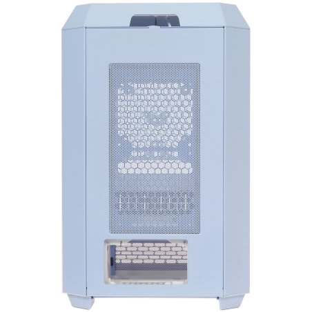 Компьютерный корпус Thermaltake The Tower 300 Hydrangea голубой без БП miniITX 8x120мм 6x140мм 2xUSB 3.0 audio bott PSU