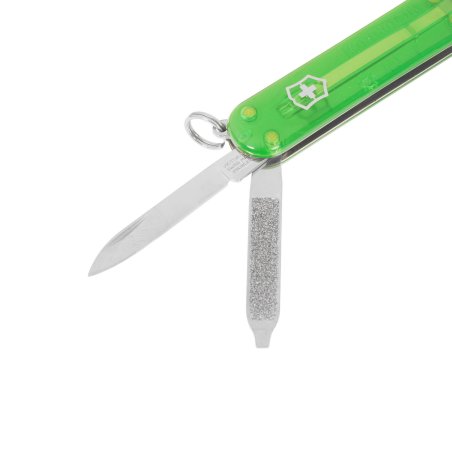 Нож перочинный Victorinox Classic Green Tea (0.6223.T41G) 58мм 7 функций карт.коробка