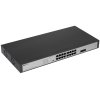 Коммутатор Unmanaged Switch 16x1000Base-T PoE, 2x1000Base-X SFP, PoE Budget 200W, Long-range PoE up to 250m, 19" w/brackets