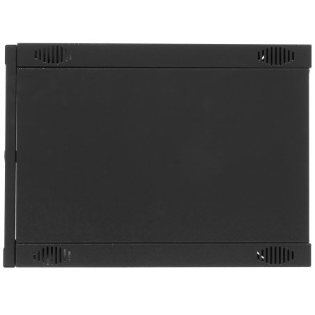 Шкаф настенный Lanmaster Next TWT-CBWNG-6U-6X4-BK 6U 550x450 мм пер. дв. стекл съемные бок. пан. 60 кг черный
