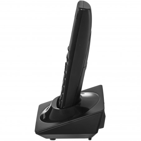 Телефон беспроводной (DECT) Panasonic KX-TG1711RUB черный АОН, Caller ID,12 мелодий звонка,подсветка дисплея,поиск трубки