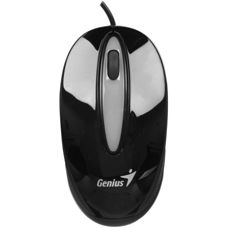 Мышь проводная Genius DX-Mini черный, 1000 dpi, USB, кнопки - 3