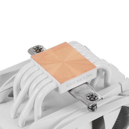 Кулер для процессора PCCooler PALADIN 400 WH (200W, 4-pin PWM, 157мм, Al/Cu, 4x6мм, 1x130мм, 76.85CFM, 29dBA, 1600RPM, S: 1851/1700/1200/115X, AM5/AM4, белый)