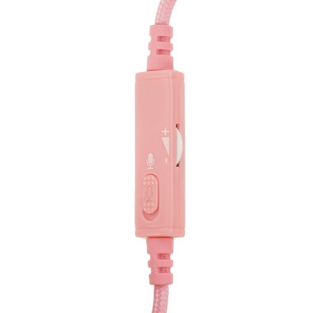 Наушники проводные Havit Wired earphone розовый