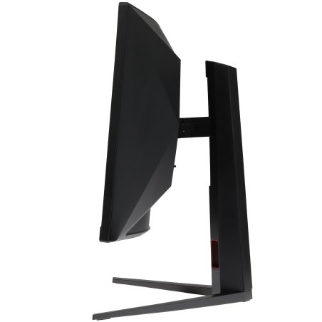 Монитор 34" AOC CU34G4 VA 3440x1440, 180 Гц, 0.5 мс, 21:9, 300 кд/м², HDMI 2.0, DP 1.4, 3.5 Jack, HDR10, FreeSync Premium, Adaptive-Sync, изогнутый экран (1500R), черный/красный