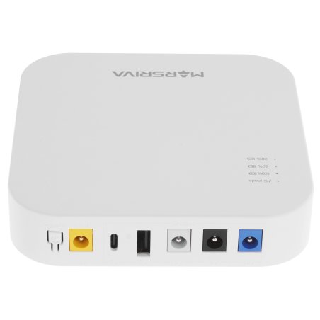 Мини ИБП. Вход DC 12V/2.0A; независимый выход 12V, 9V, 5V DC, с USB-A и USB-C 5V/2.1A MARSRIVA