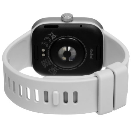 Умные часы Redmi Watch 4, 1.97Э", AMOLED, Bluetooth, NFC, WR50, серебристый / серый