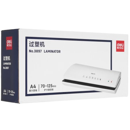 Ламинатор Deli E2132 A4 (70-100мкм) 22см/мин реверс