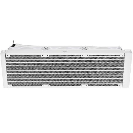 Система жидкостного охлаждения Water Cooling System Corsair iCUE H150i ELITE CAPELLIX XT (360мм, белый, RGb/ Fans: 3x120мм, 65.57CFM, 37dBA, 2100RPM/Rad thickness 27мм/ S: 1851, 1700, 1200, 115X, AM5, AM4)