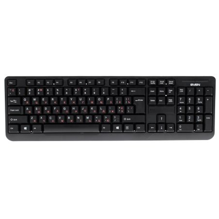 Комплект клавиатура + мышь Sven Comfort 3300 Wireless Беспроводной SV-03103300WB